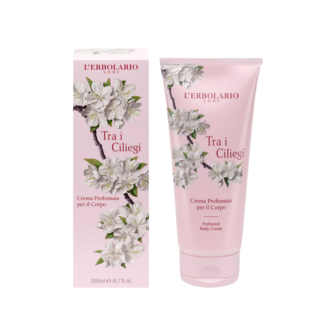 crema-profumata-corpo-tra-i-ciliegi-200ml-lerbolario