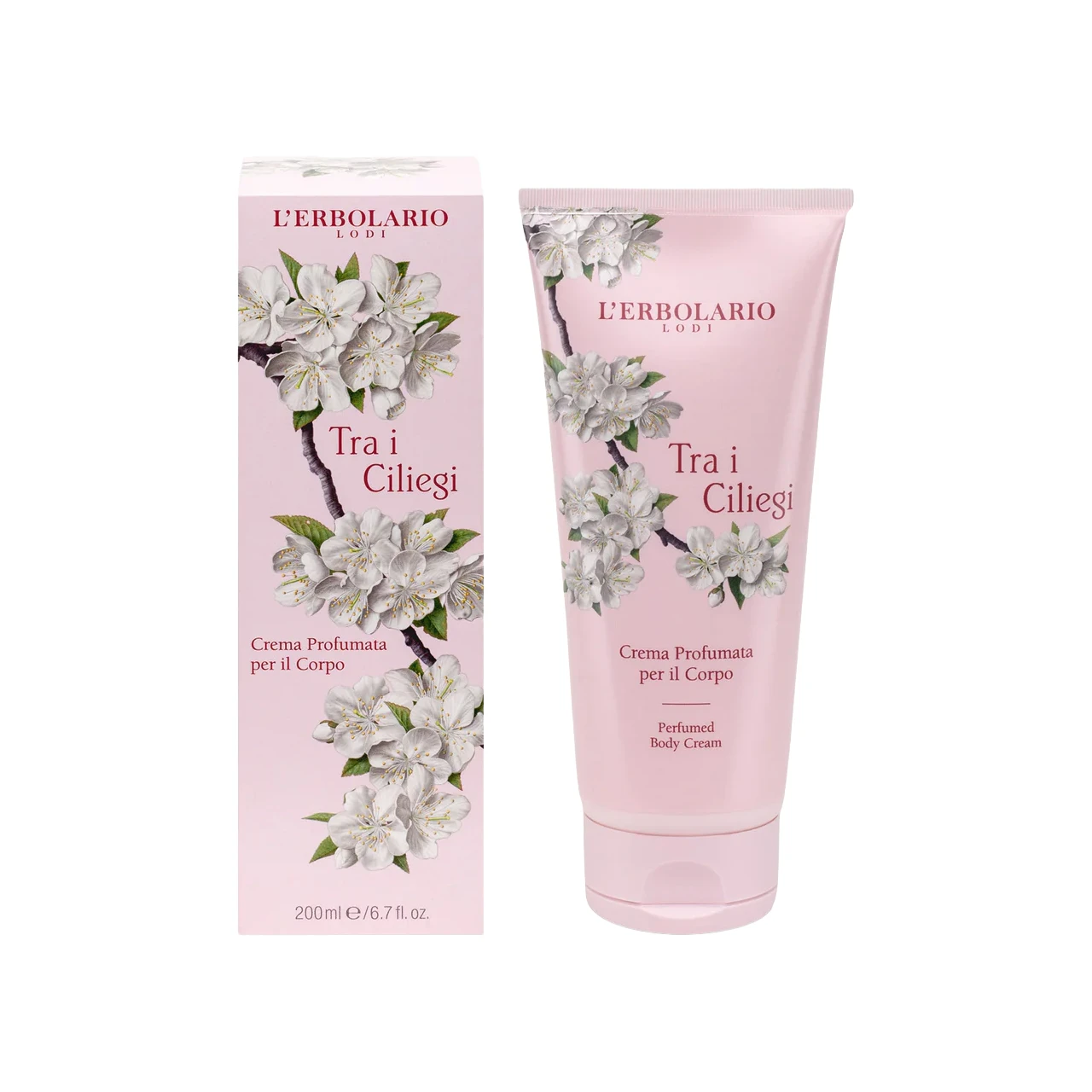 crema-profumata-corpo-tra-i-ciliegi-200ml-lerbolario
