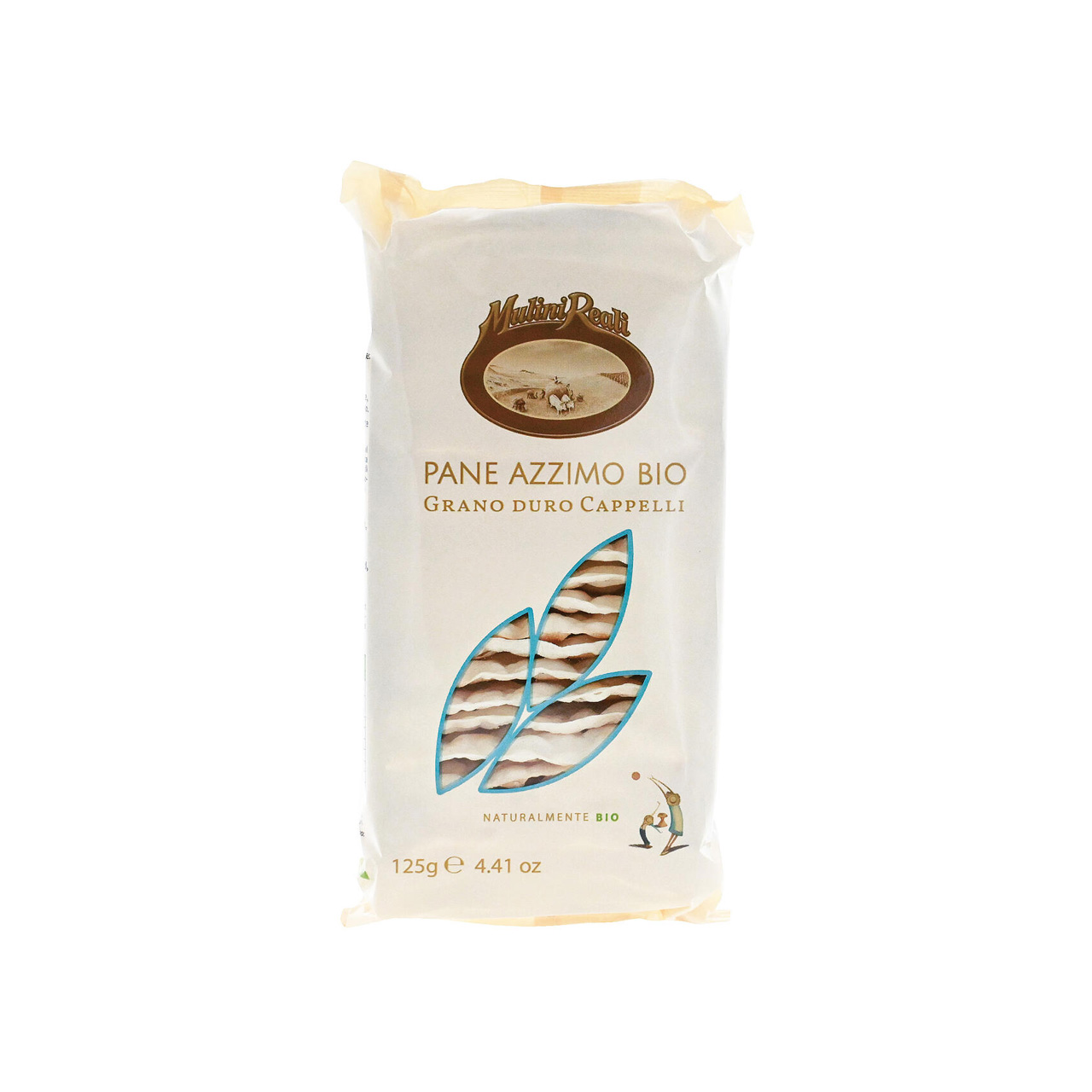 Pane-azimo-senatore-cappelli-125Gr.-Mulini-reali