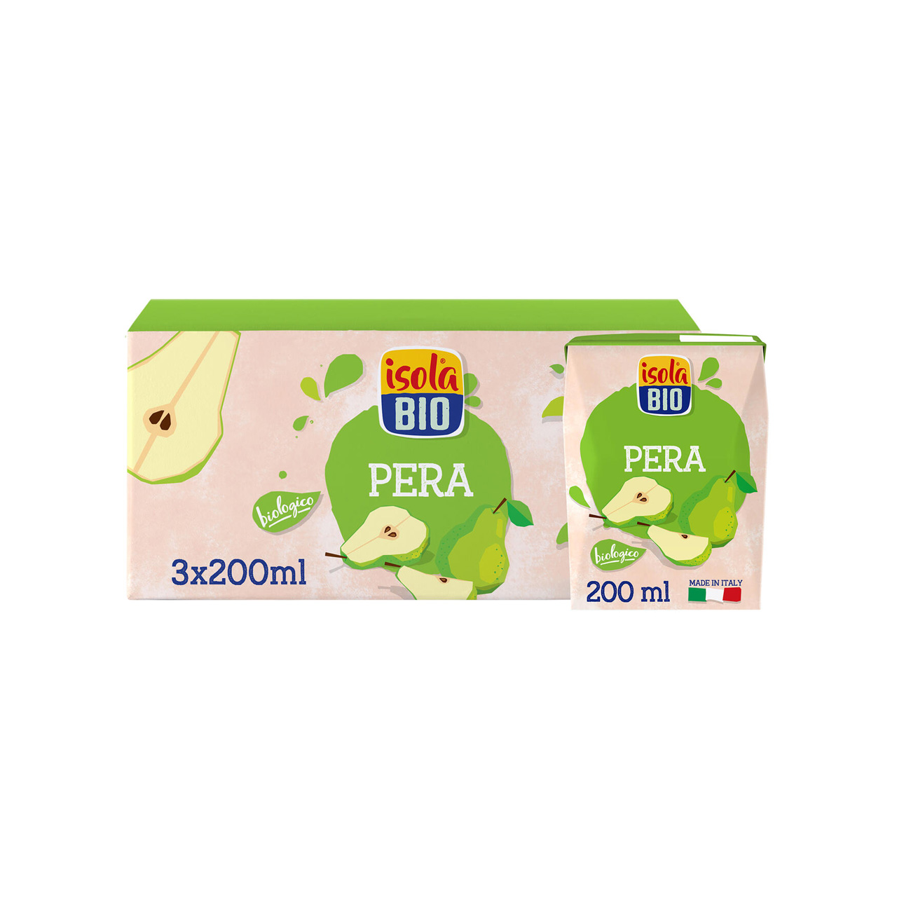 Nettare-di-pera-3x200Ml-Isola-bio