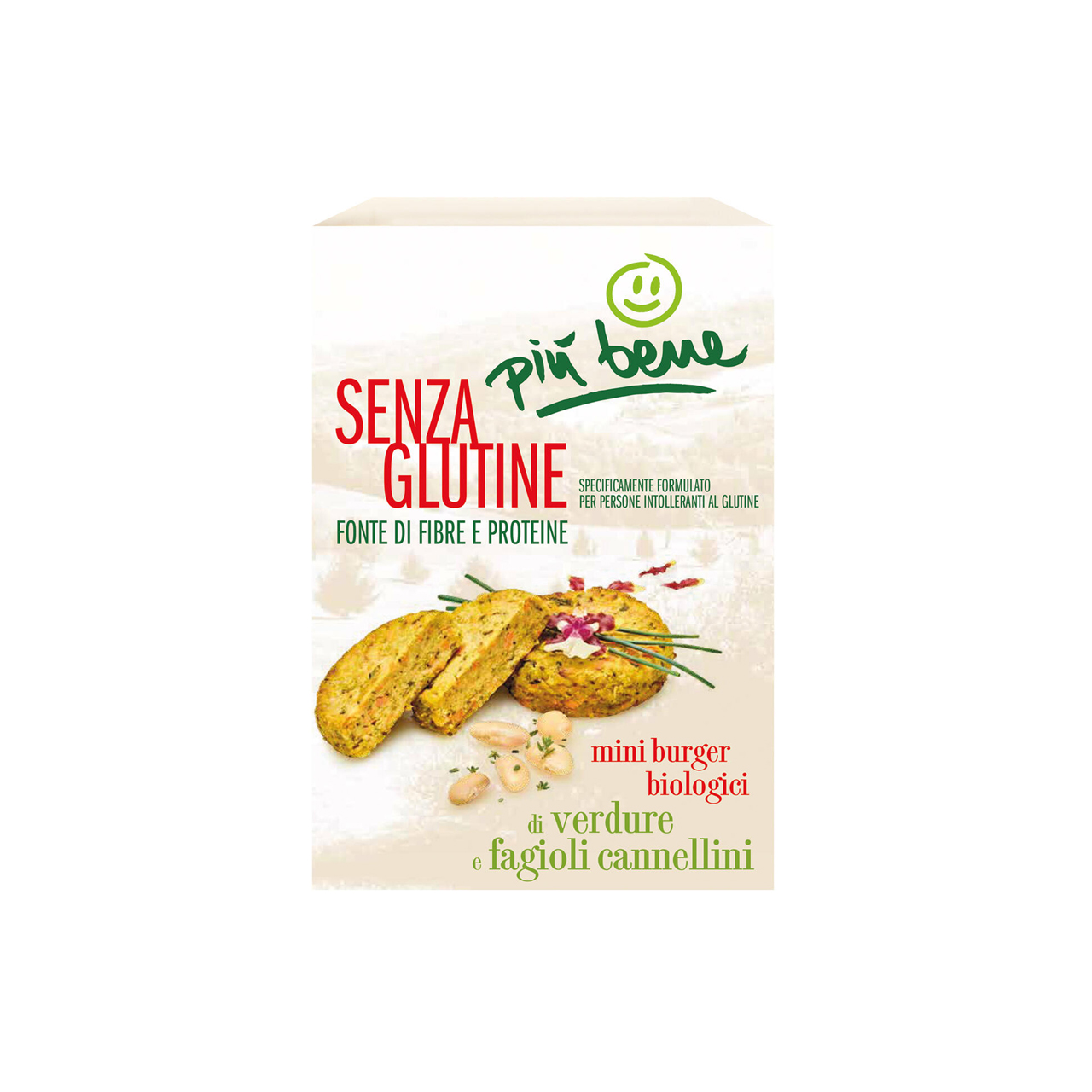 Mini-burger-verdure-e-fagioli-cannellini-140Gr.-Più-bene