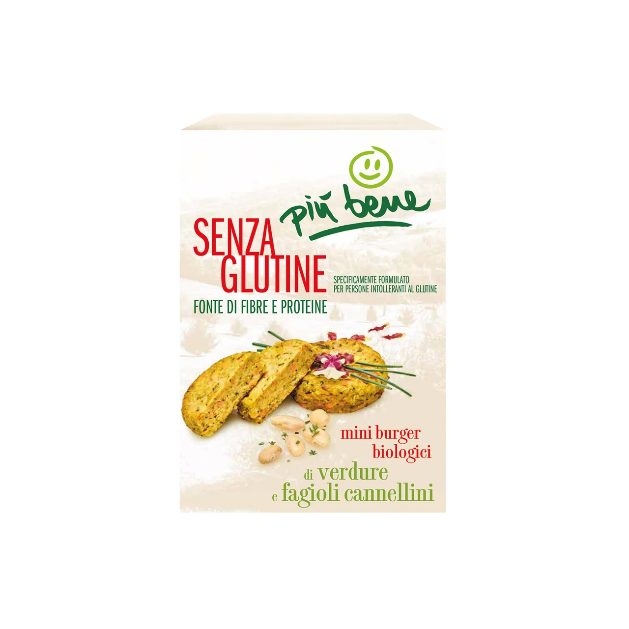 Mini-burger-verdure-e-fagioli-cannellini-140Gr.-Più-bene