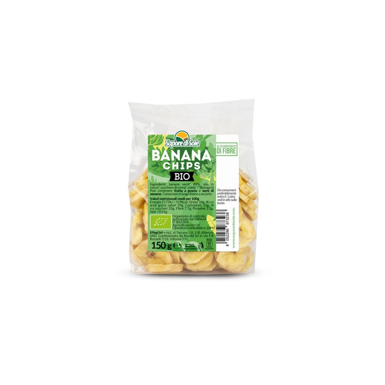 Banana-chips-150gr-Sapore-di-Sole