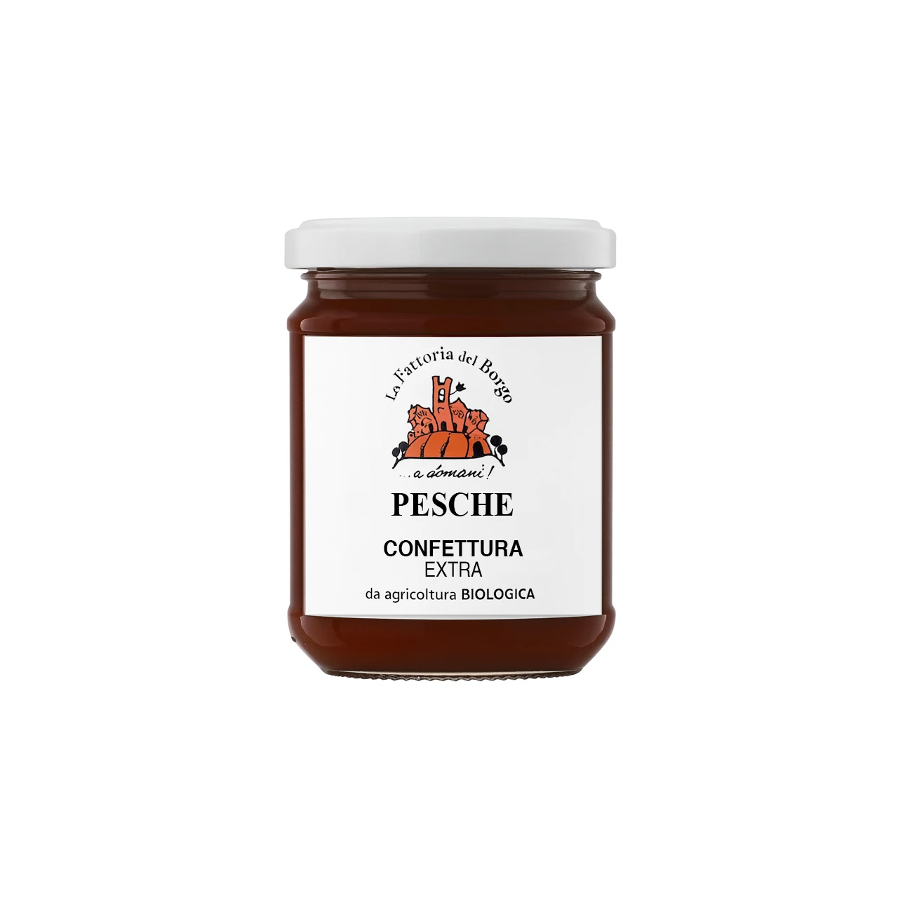 confettura-pesca-220gr-la-fattoria-del-borgo