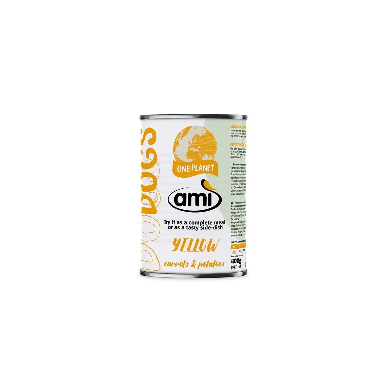 umido-vegetale-yellow-400gr-am-pet-food