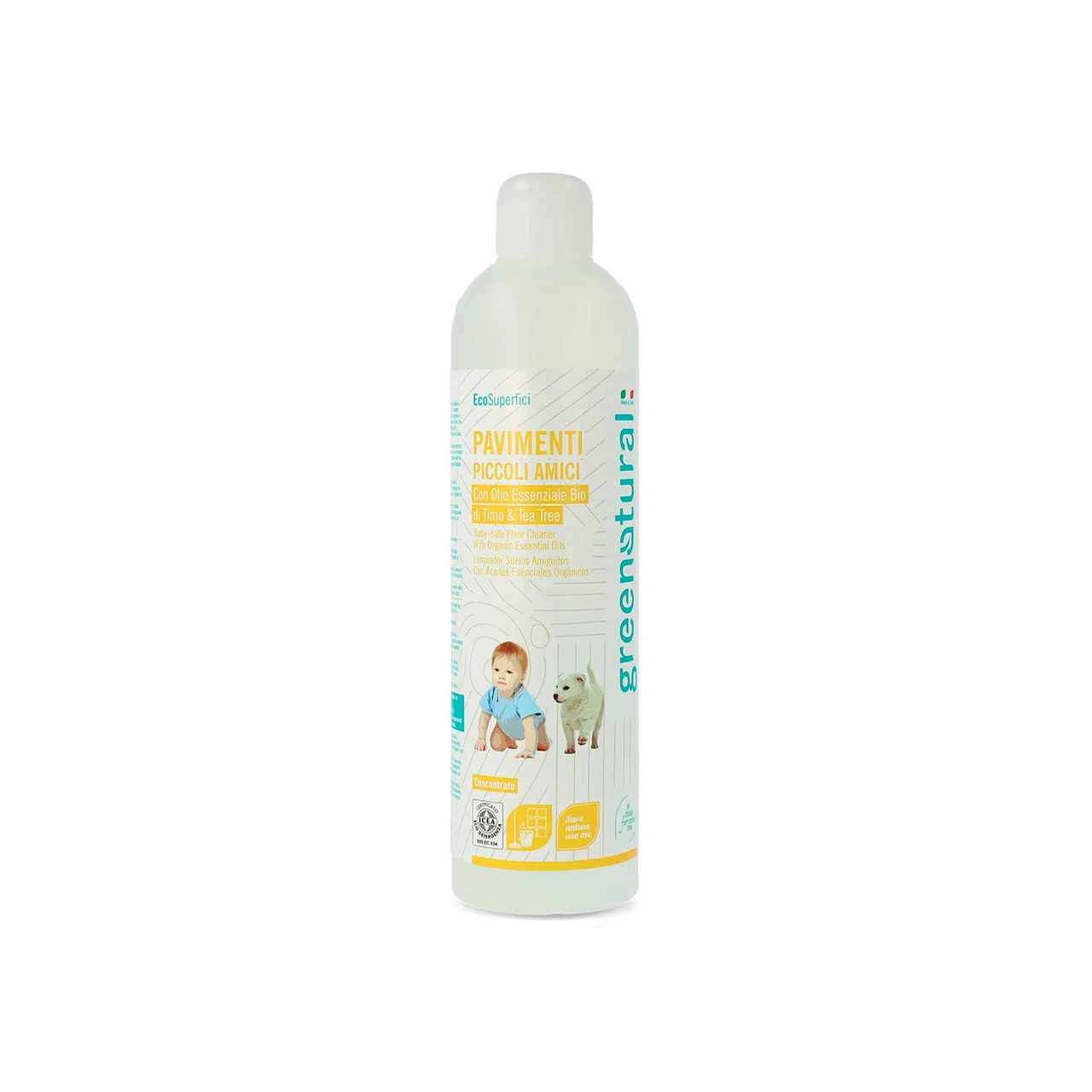 Detergente-pavimenti-timo-tea-tree-e-lavanda-500ml-Green-Natural
