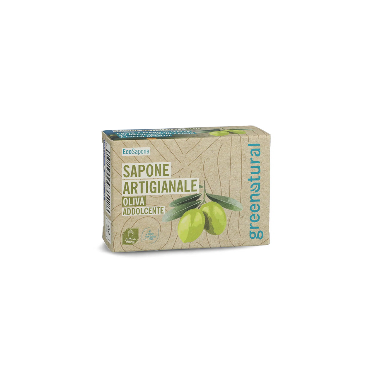 Sapone-artigianale-all'olio-di-oliva-100gr-Green-Natural