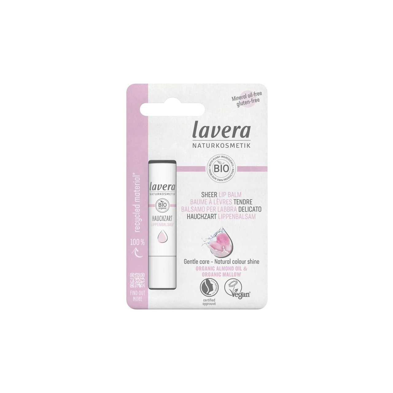 Balsamo-labbra---pearly-pink-4,5Gr-Lavera