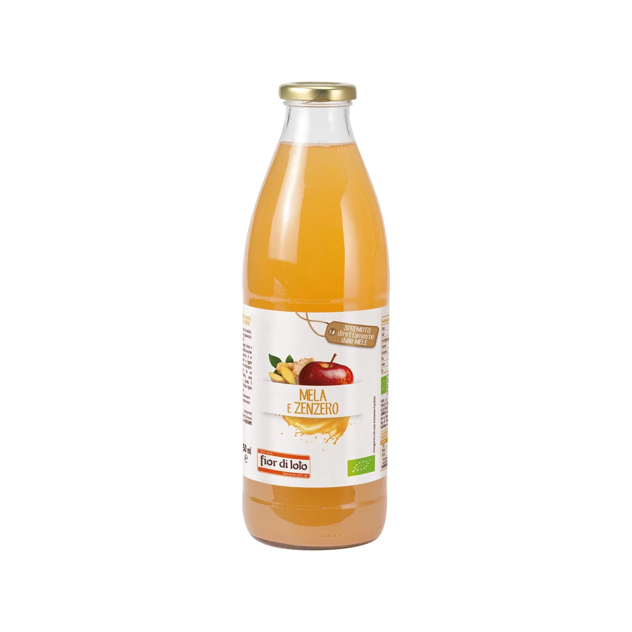 Succo-di-mela-e-zenzero-750ml-Fior-di-loto