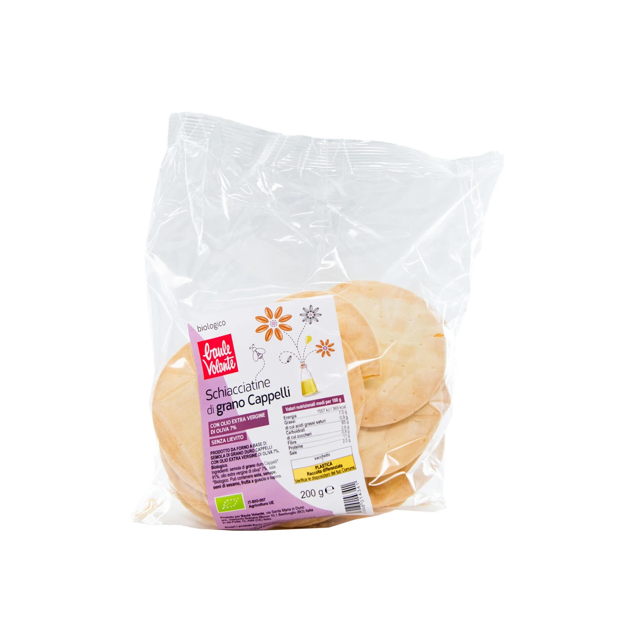 Schiacciatine-grano-duro-cappelli-200gr-Baule-volante