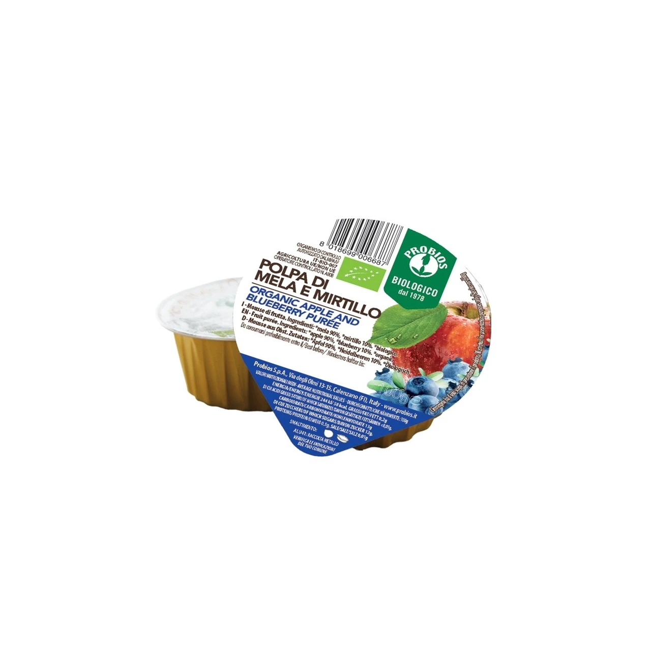 Polpa-di-Mela-Italiana-e-Mirtillo-100Gr-Probios