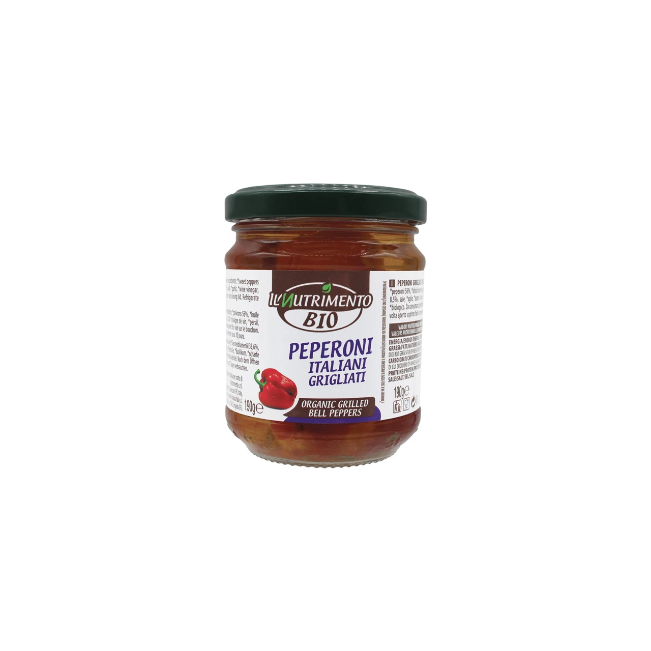 Peperoni-italiani-grigliati-sott'olio-190gr-Il-nutrimento