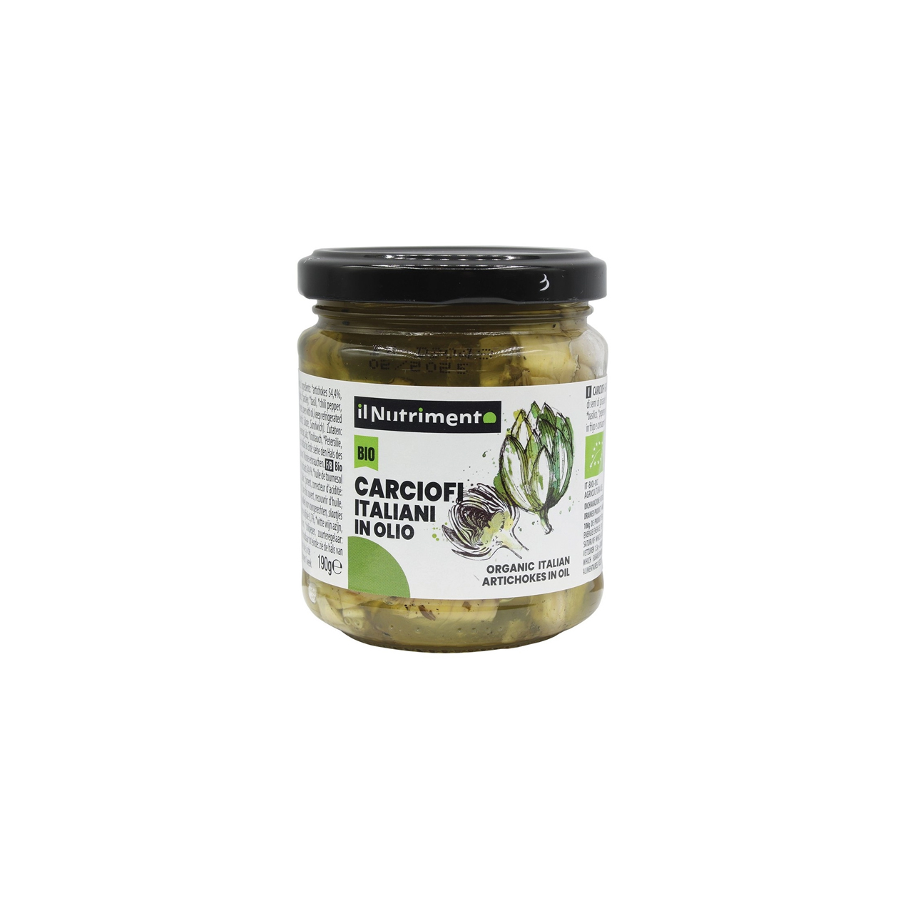 Carciofi-italiani-sott'olio-190gr-Il-nutrimento