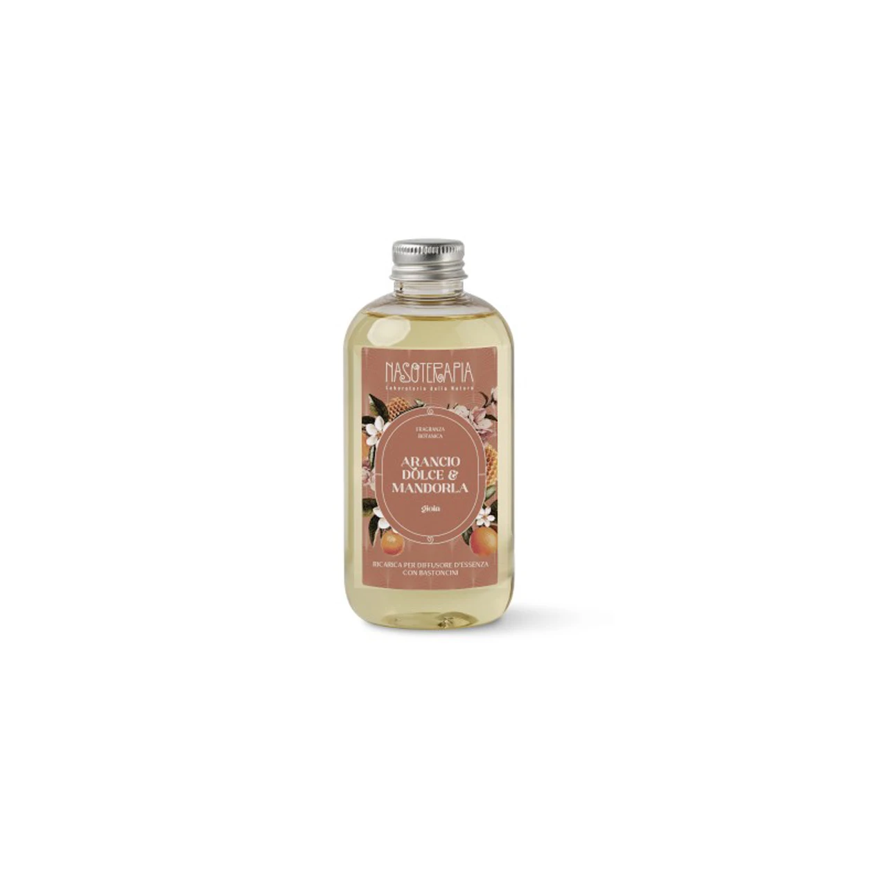 Ricarica-per-diffusore-a-bastoncini-Arancio-Dolce-e-Mandorla-250ml-Nasoterapia
