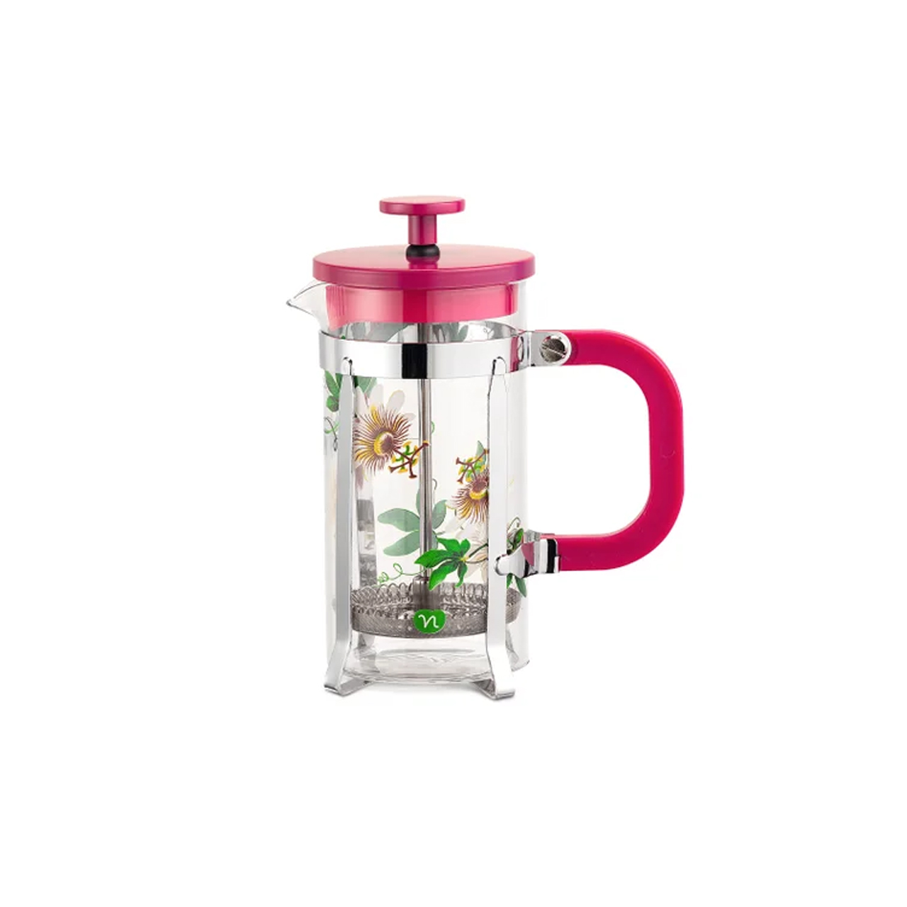 Tisaniera-a-stantuffo-Tea-Plunger-Herbarium-passiflora-350ml-Neavita