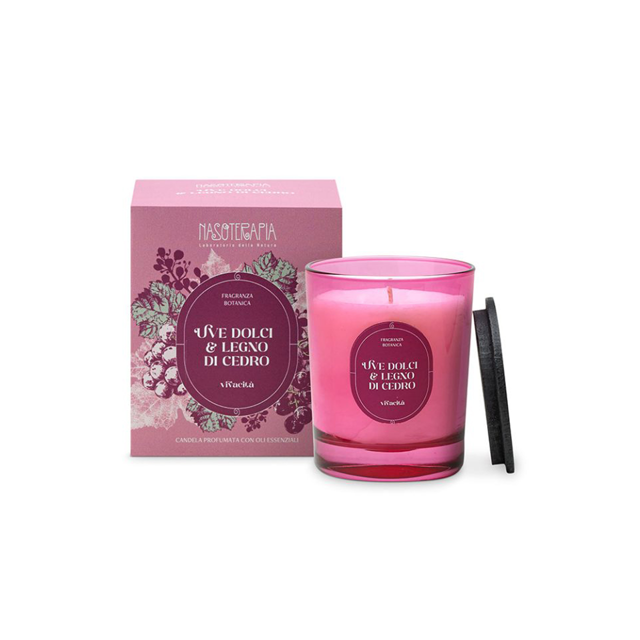 Candela-profumata-uve-dolci-e-legno-di-cedro-180gr-Nasoterapia