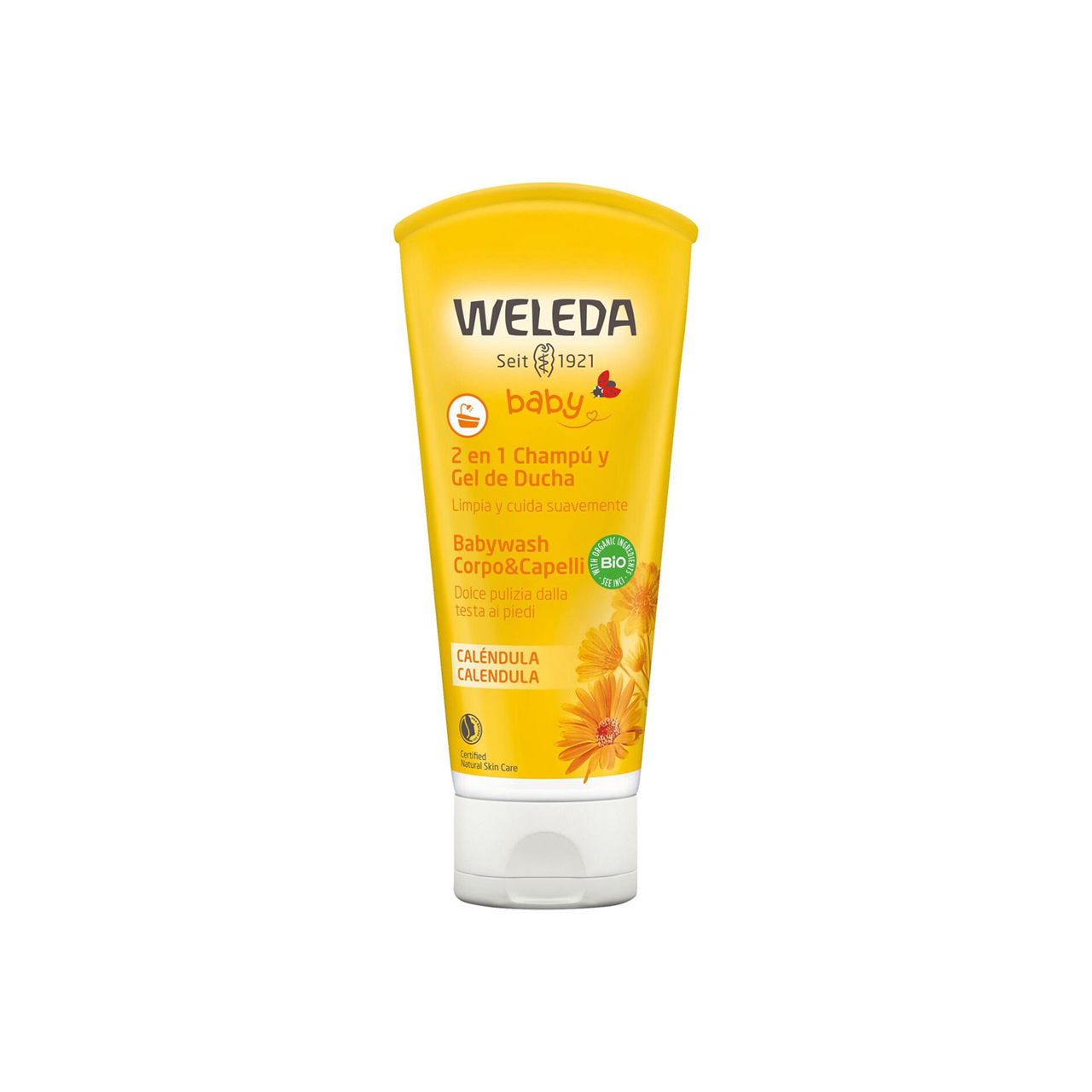 Baby---babywash-corpo-e-capelli-alla-calendula-200Ml-Weleda