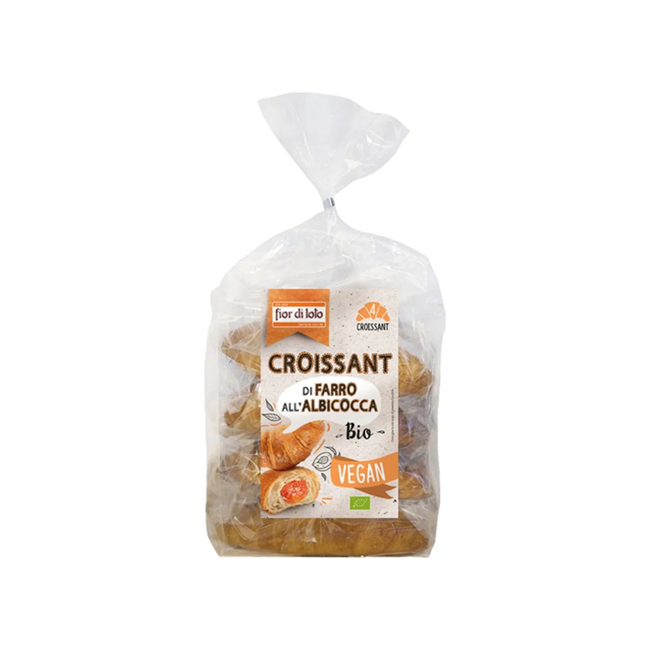 croissant-vegan-farro-albicocca-4x45gr-fior di loto