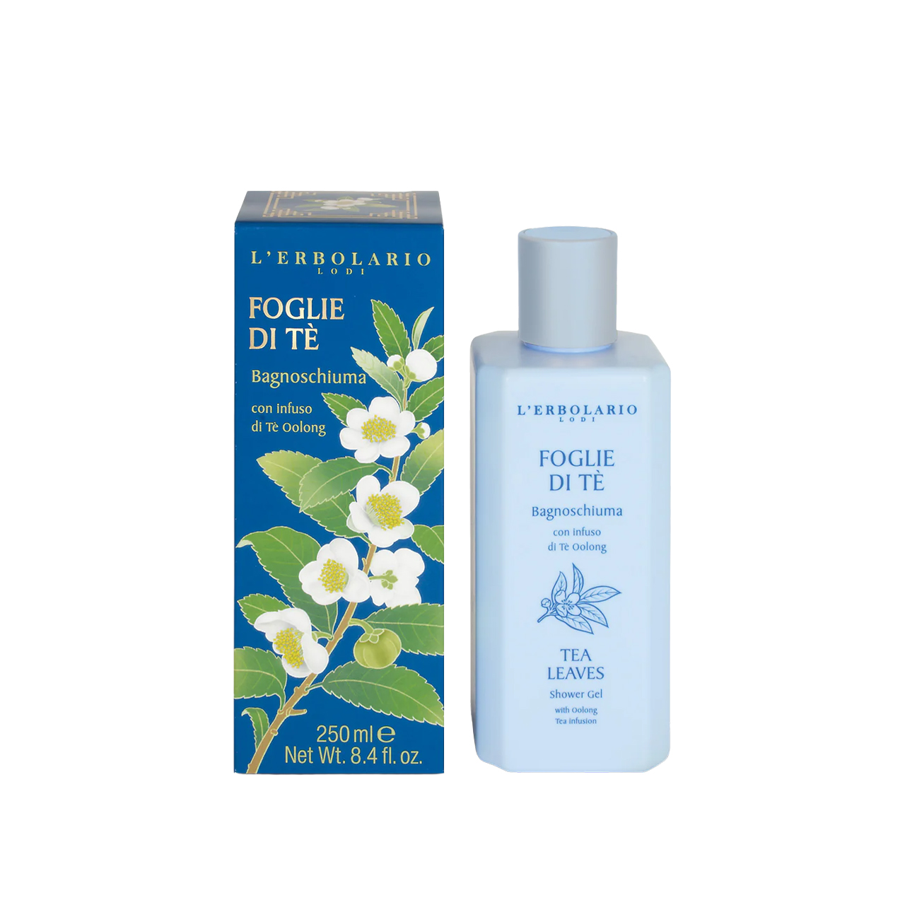 Bagnoschiuma-Foglie-di-Tè-250Ml-L'Erbolario