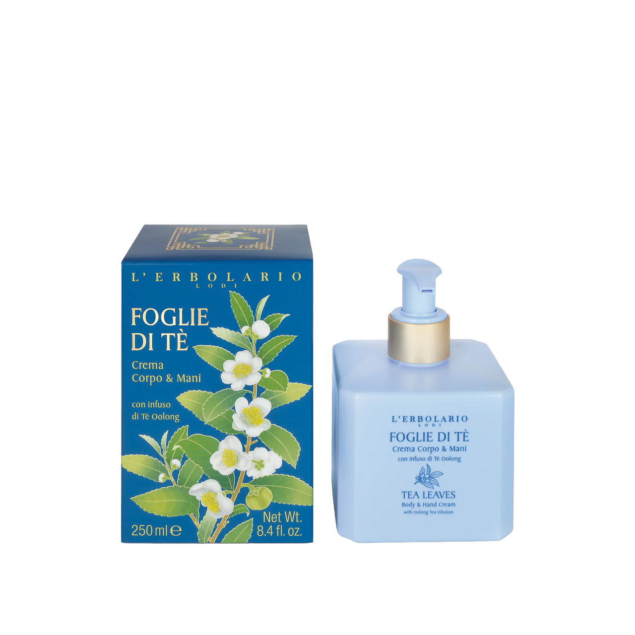 Crema-Corpo-e-Mani-Foglie-di-Tè-200Ml-L'Erbolario