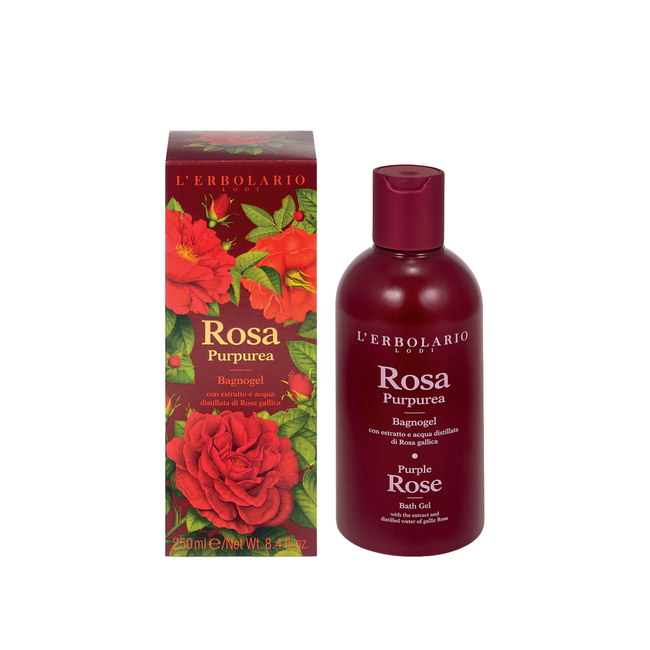 Bagnogel-Rosa-Purpurea-250Ml-L'Erbolario