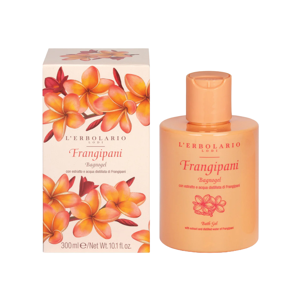 Bagnogel-Frangipani-300Ml-L'Erbolario