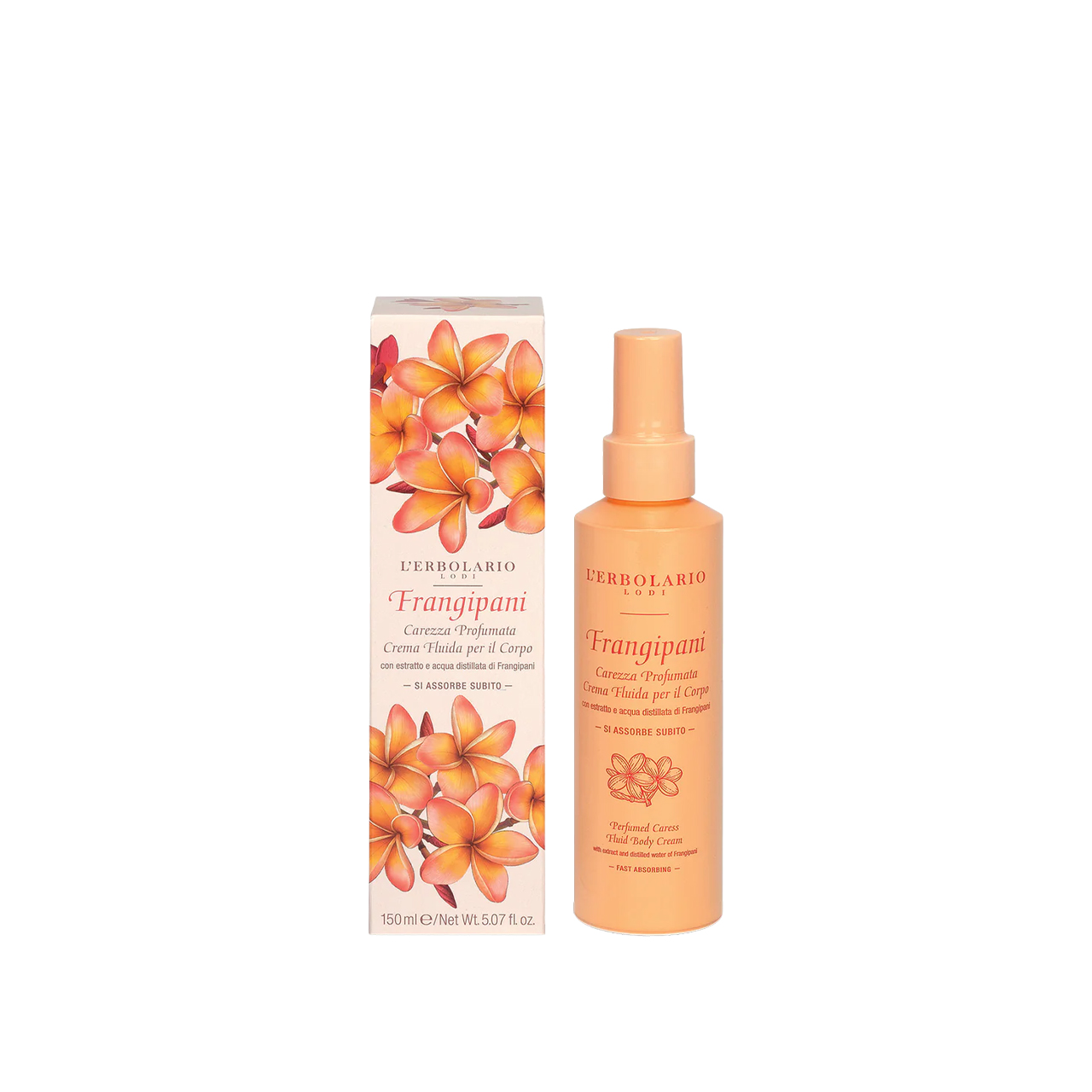 Crema-Profumata-Fluida-Carezza-Fangipani-150Ml-L'Erbolario