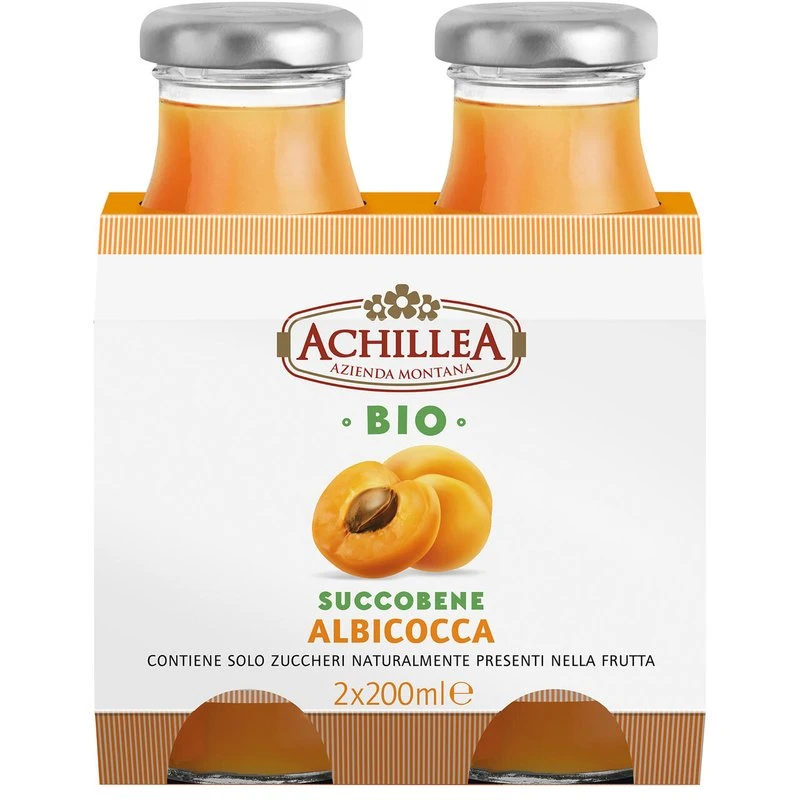 Succobene-albicocca-2x200Ml-Achillea
