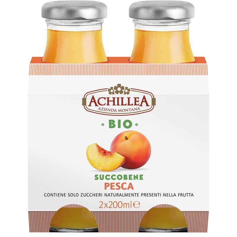 Succobene-pesca-2x200Ml-Achillea