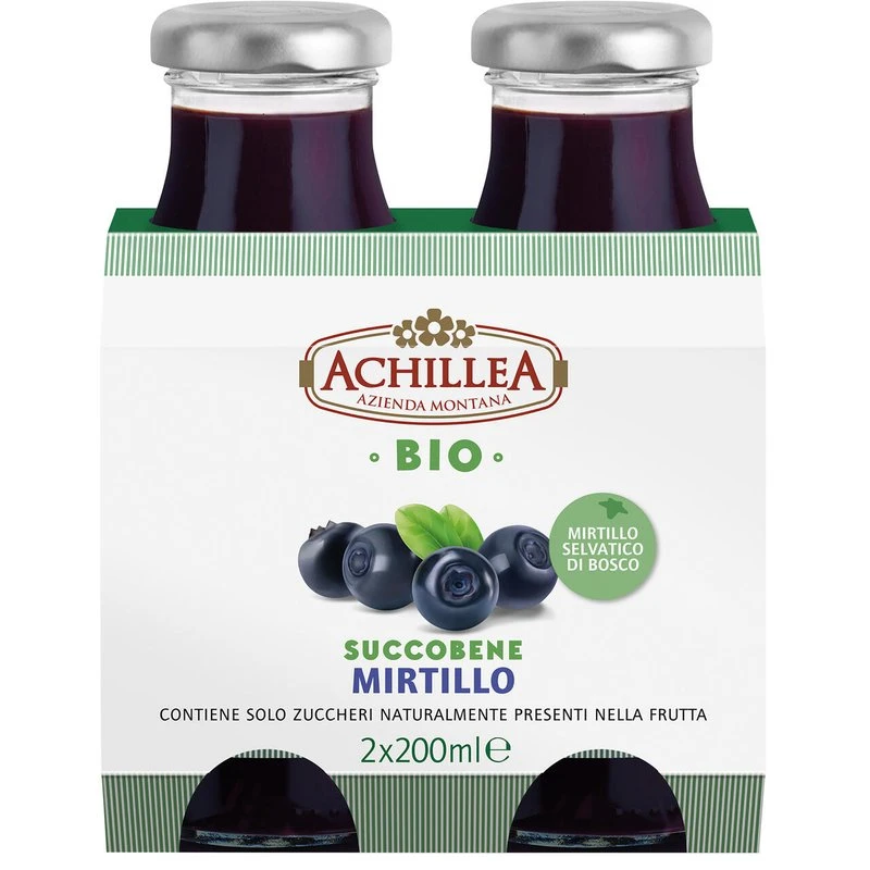 Succobene-mirtillo-2x200Ml-Achillea