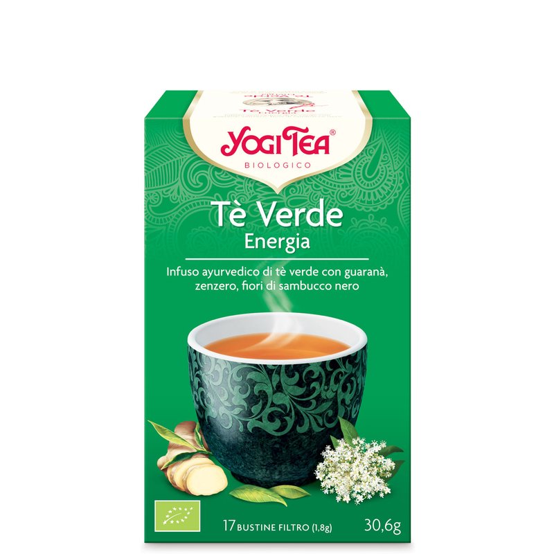 Infuso-Tè-Verde-Energia-Ayurvedico-30,6gr-Yogi-Tea
