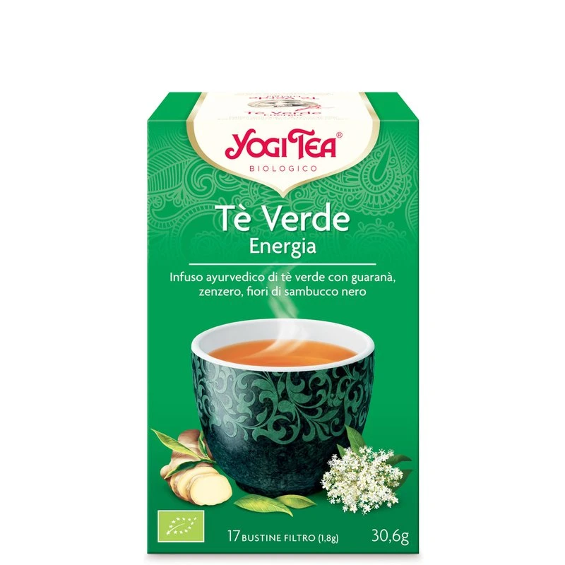 Infuso-Tè-Verde-Energia-Ayurvedico-30,6gr-Yogi-Tea