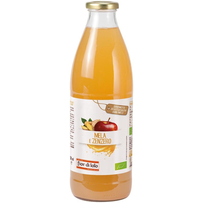 Succo-di-mela-e-zenzero-750Ml-Fior-di-loto