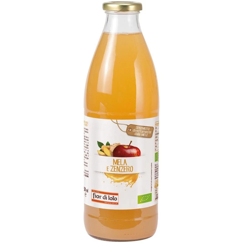 Succo-di-mela-e-zenzero-750Ml-Fior-di-loto