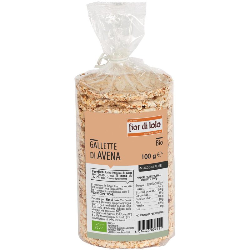 Gallette-di-avena-99%-100Gr-Fior-di-loto