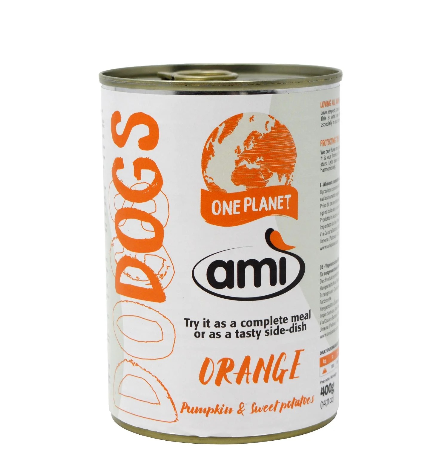 umido-vegetale-orange-dog-400gr-am-pet-food