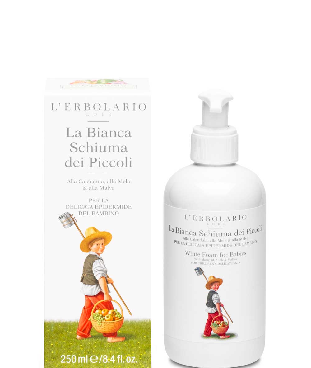 la-bianca-schiuma-dei-piccoli-calendula-mela-malva-250ml-lerbolario