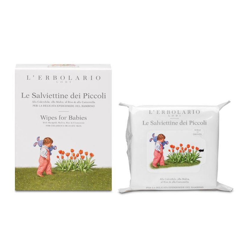Salviettine-Il-Giardino-dei-Piccoli-20Pz-L'Erbolario