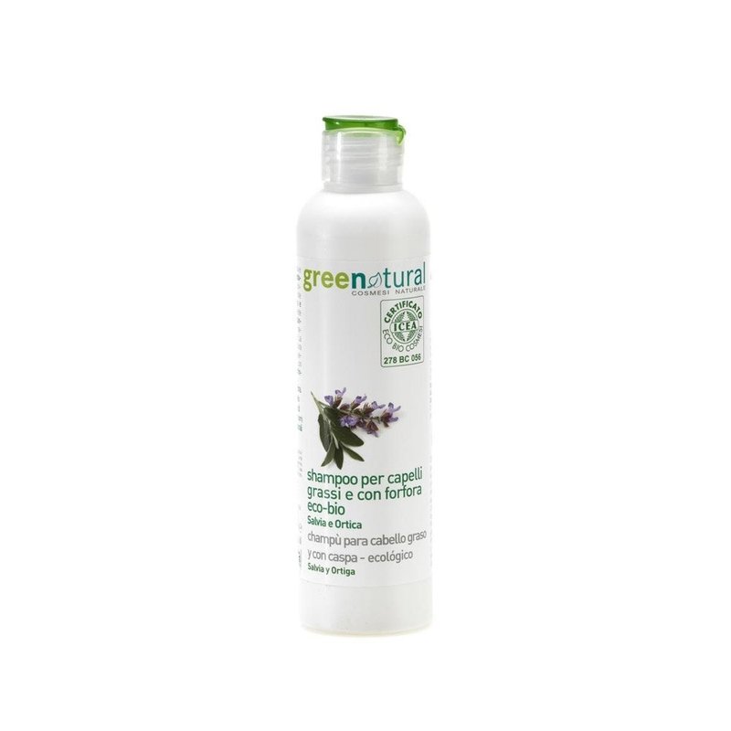 Shampoo-Antiforfora-Salvia-250Ml-Green-Natural
