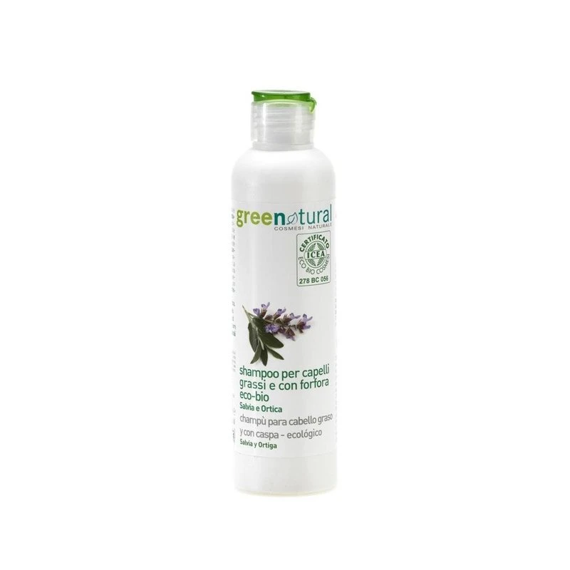 Shampoo-Antiforfora-Salvia-250Ml-Green-Natural