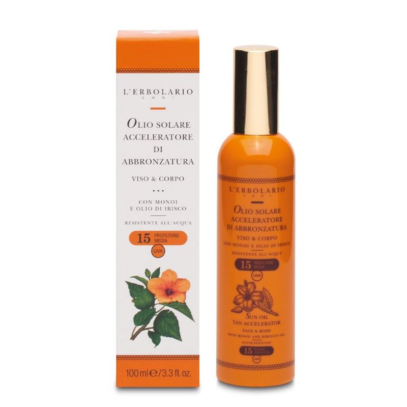 Olio-Solare-Acceleratore-Abbronzatura-Viso-e-Corpo-150Ml-L'Erbolario