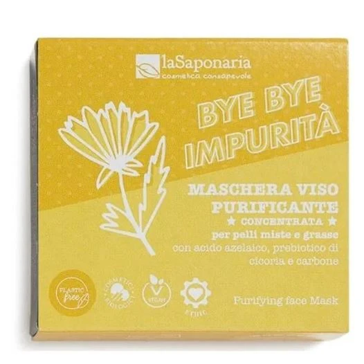 maschera-viso-purificante-bye-bye-impurtità-35ml-la-saponaria