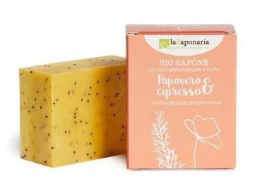 bio-sapone-papavero-e-cipresso-100gr-la-saponaria