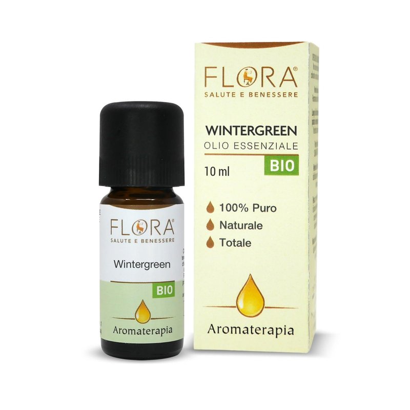 Olio-Essenziale-Wintergreen-Bio-10Ml-Flora