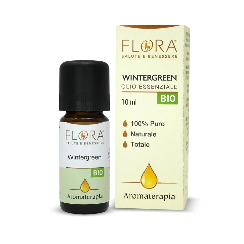Olio-Essenziale-Wintergreen-Bio-10Ml-Flora