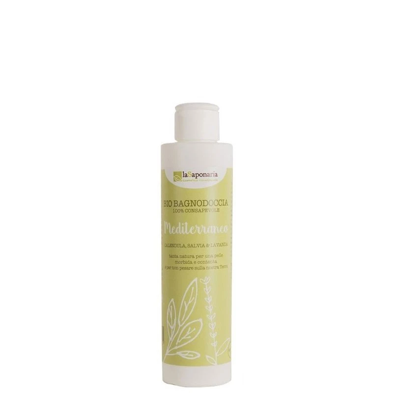 Biobagnodoccia-Mediterraneo-calendula,-salvia-e-lavanda-200Ml-La-Saponaria