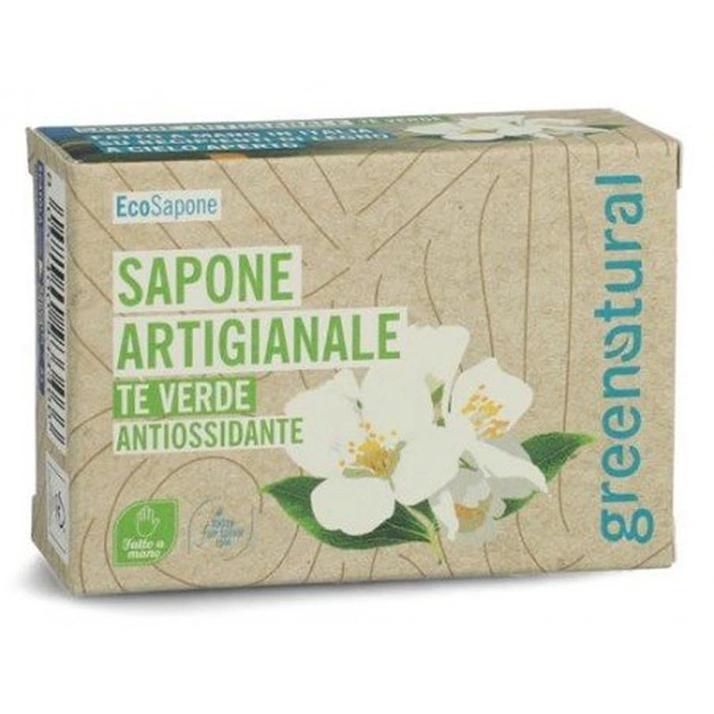 Sapone-Artigianale-Tè-Verde-100Gr-Green-Natural