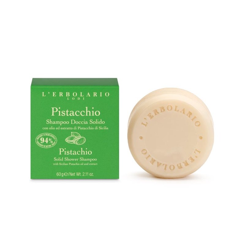 Shampoo-Doccia-Solido-Pistacchio-60Gr-L'Erbolario