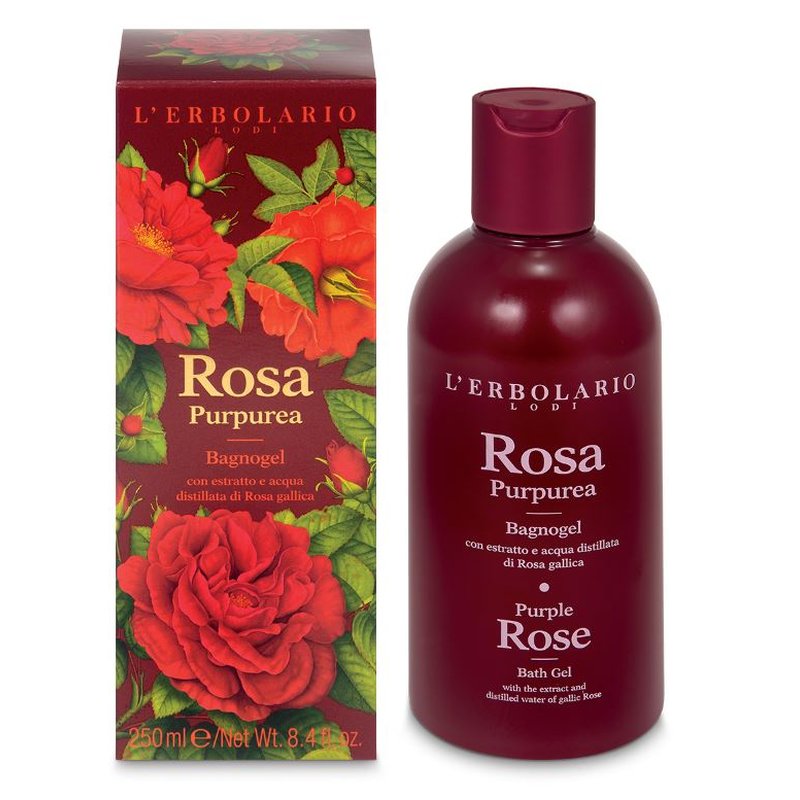 Bagnogel-Rosa-Purpurea-250Ml-L'Erbolario