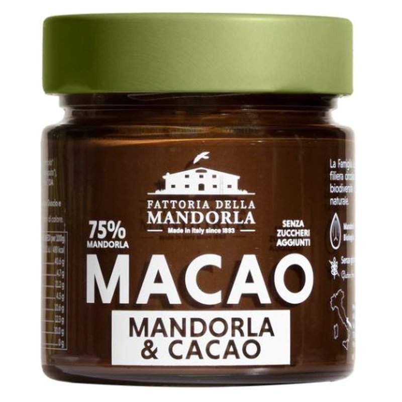Crema-Al-Cacao--Macao-200Gr-Fattoria-della-Mandorla